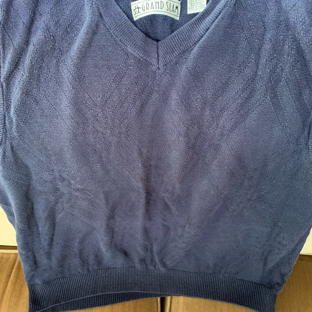 Navy blue men’s Sweater Vest